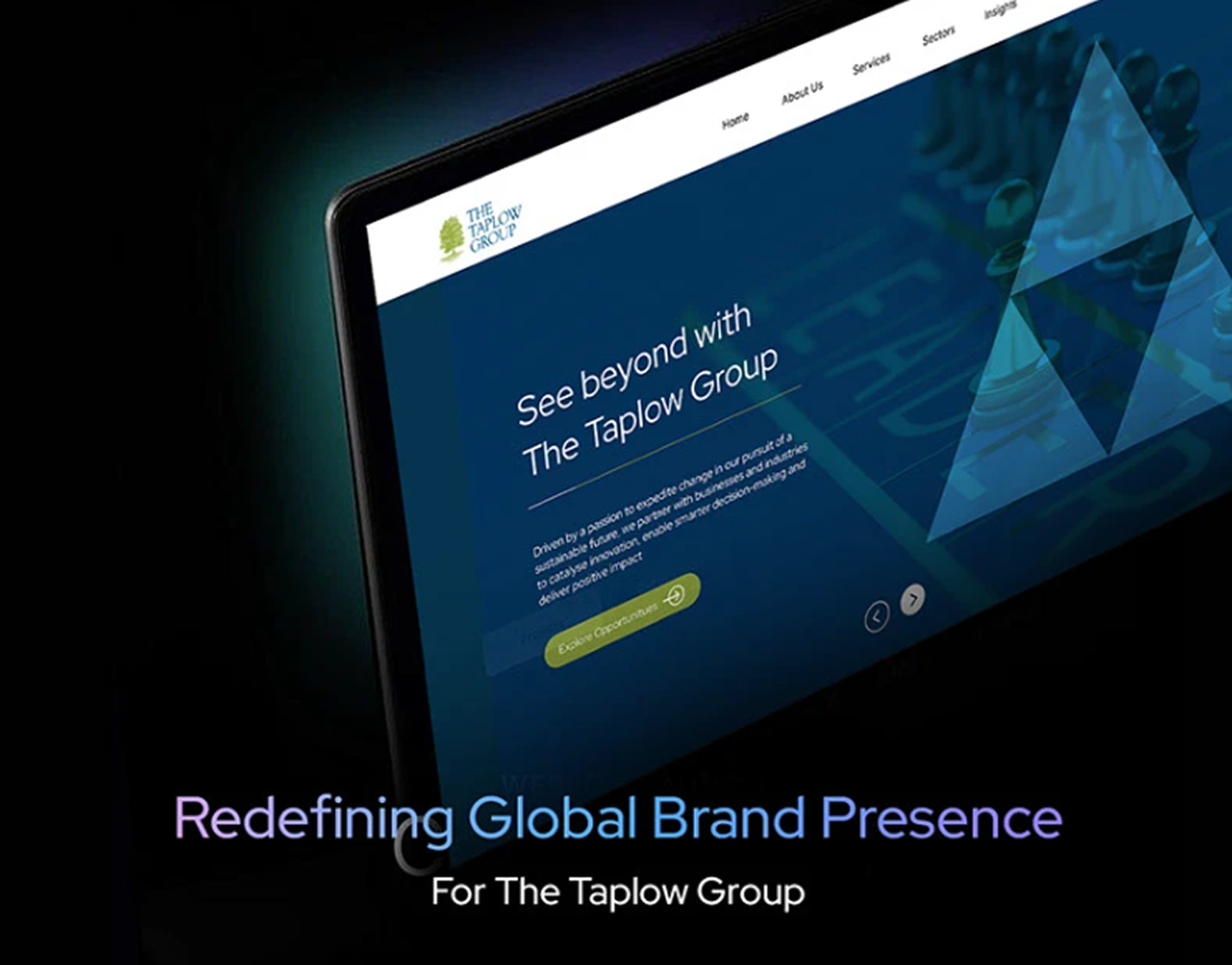 The Taplow Group Website Design